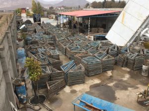 اجاره قالب فلزی بتن و اسکافلد مثلثی