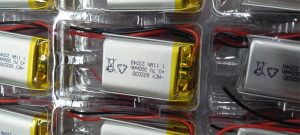 باطری پولیمری شرکتی 3/7 ولت 300 میلی آمپر