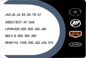 فروشگاه لوازم یدکی خودرو های چینی مانند ام جی